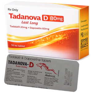 Tadanova D Last Long 80mg